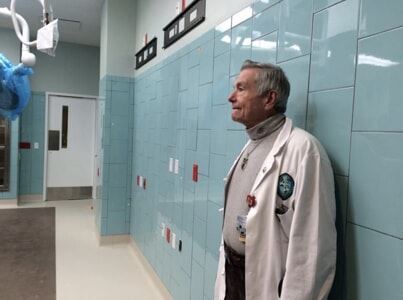 Dr. McSwain side view